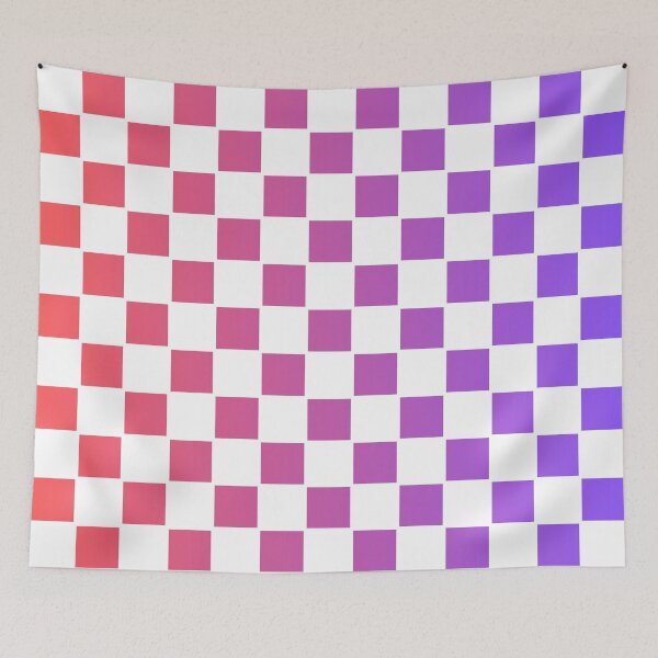 Item preview, Colourful Checkered Grid Pattern designed and sold by superbling.