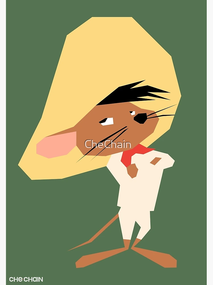 Speedy Gonzales Art Print Greeting Card by CheChain