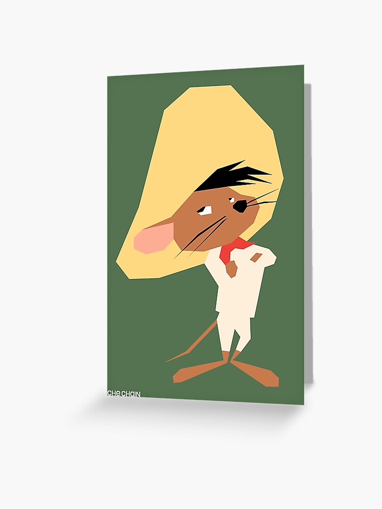 Speedy Gonzales Art Print Greeting Card by CheChain