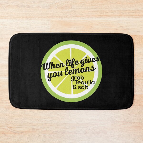 Item preview, When life gives you lemons grab tequila & salt designed and sold by Tobe Fonseca®.