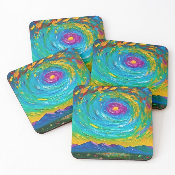 Item preview, Starry Nignt/colorful painting designed and sold by Igorlegrand.