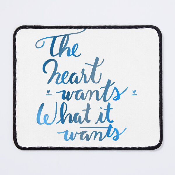 Item preview, The heart wants what it wants designed and sold by EmilioDaa.