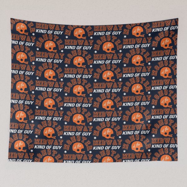 Item preview, Monster Guy - Navy Background designed and sold by BearDownDesigns.