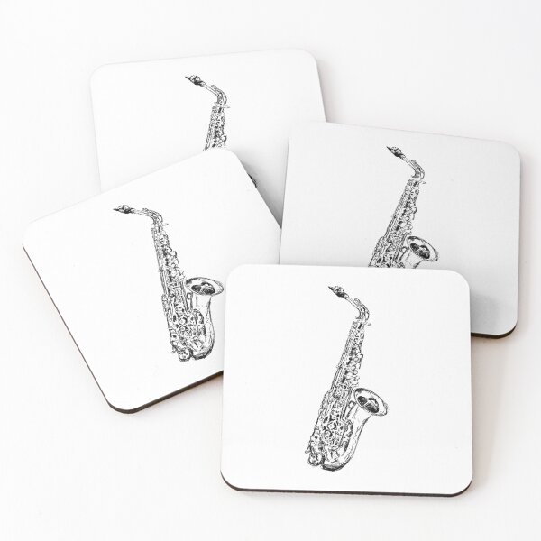 Item preview, Saxophone (drawing) designed and sold by pedao.