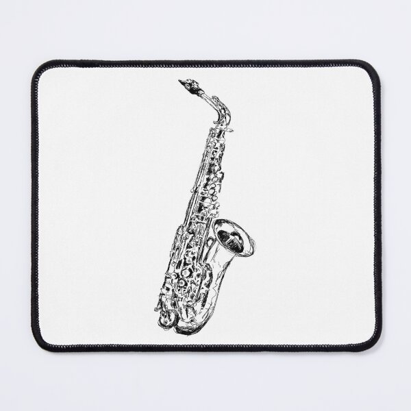 Item preview, Saxophone (drawing) designed and sold by pedao.
