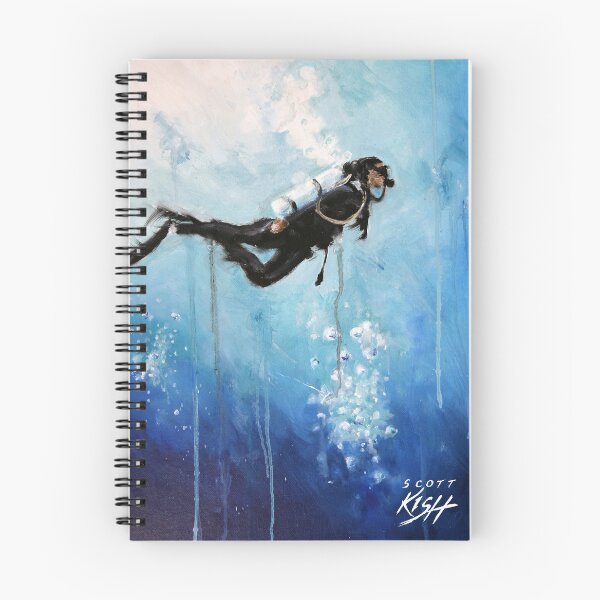 Item preview, Scuba Diver Painting by Scott Kish designed and sold by Scott Kish.