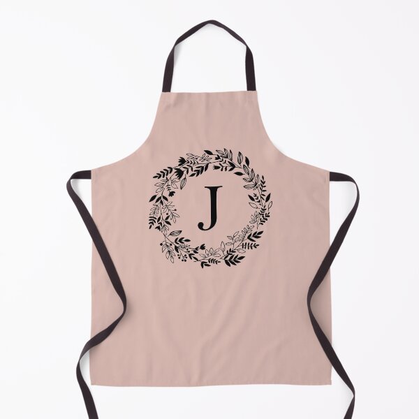 Item preview, Letter J with Floral Wreath - Initial J - Monogram Art designed and sold by thelustrous.