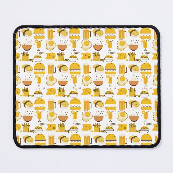 Item preview, Yellow food stylized pattern designed and sold by Gabriele Marcucci.