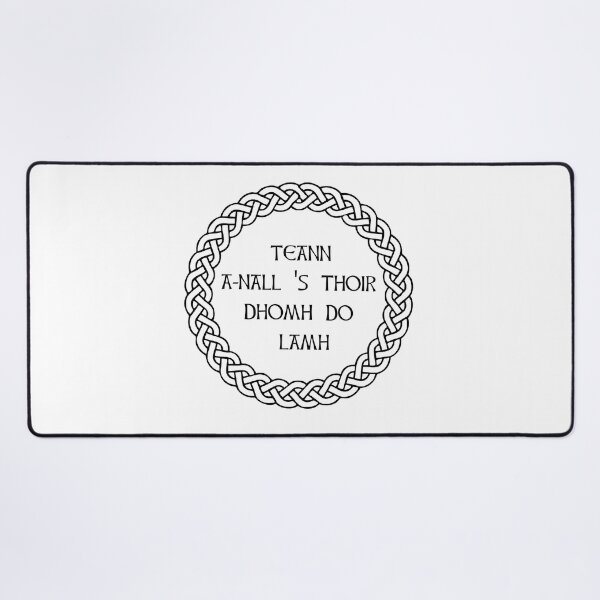 Item preview, Scottish Gaelic Phrase - Come let's wander hand in hand designed and sold by KyttsyKrafts.
