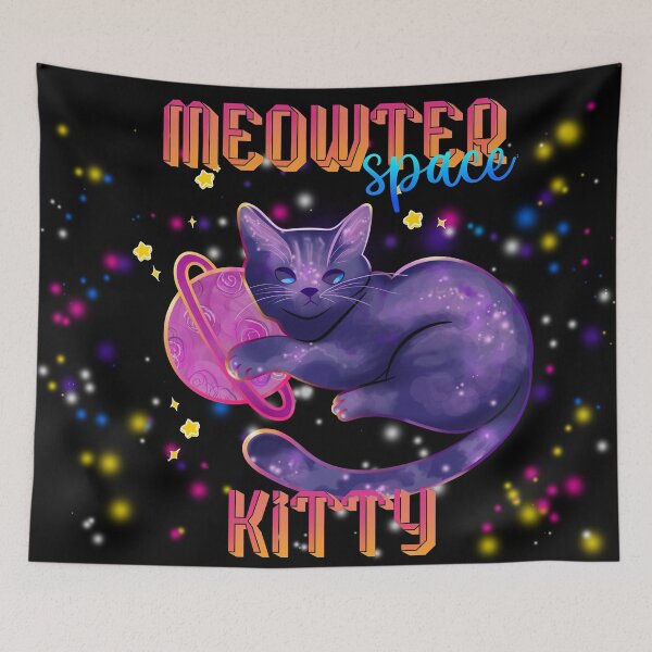 Item preview, Meowter space kitty designed and sold by philitingar.