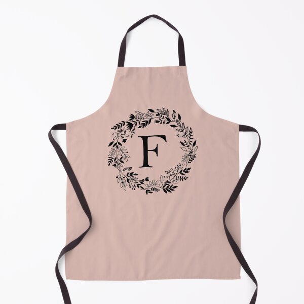 Item preview, Letter F with Floral Wreath - Initial F - Monogram Art designed and sold by thelustrous.