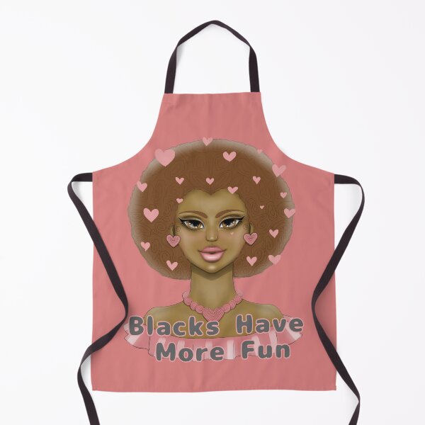 Item preview, Black have more fun, cute girl afro hair designed and sold by La Loca.