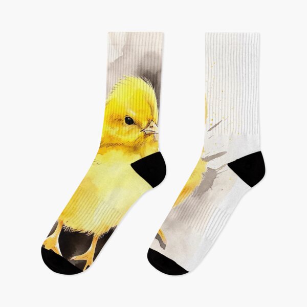 Item preview, Watercolor wash Easter chicks designed and sold by Matt's Artificial Nature.