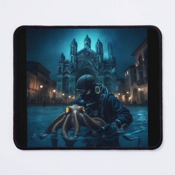 Item preview, Diver and Squid designed and sold by Void-Fantasies.