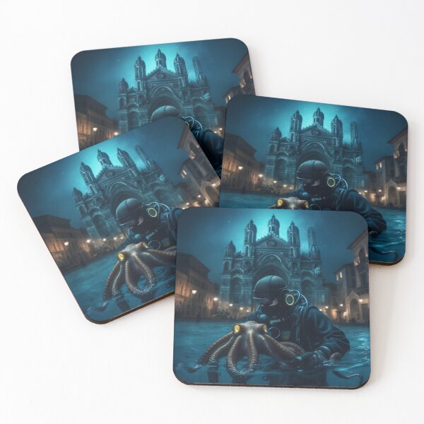 Item preview, Diver and Squid designed and sold by Void-Fantasies.