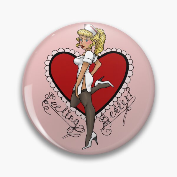 Item preview, Feeling Better Nurse Pinup designed and sold by Xyluxus.
