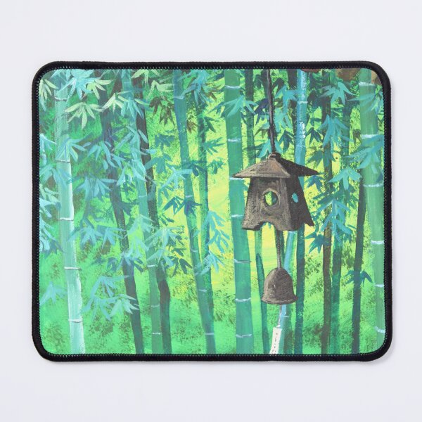 Item preview, Summer Meditation Zen Japanese Garden Wind Chimes Bamboo designed and sold by LEILA ART SPACE.