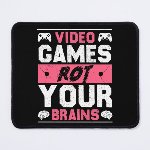 Item preview, Video Games Rot Your Brains Retro Technology Lover  designed and sold by ZETTIF ⭐⭐⭐⭐⭐.