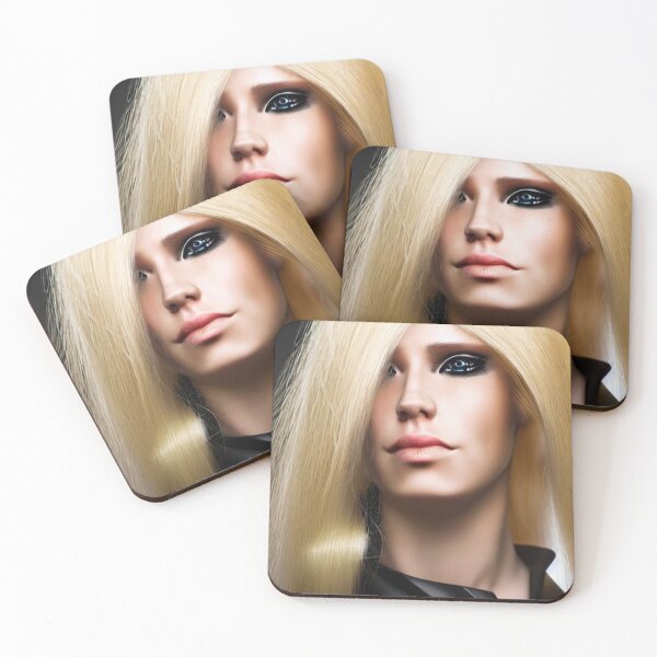 Item preview, The girl with the cybernetic eyes designed and sold by NokenaDesign.