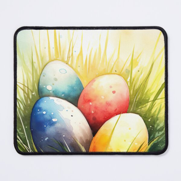 Item preview, Watercolor wash Easter eggs designed and sold by Matt's Artificial Nature.