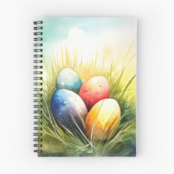 Item preview, Watercolor wash Easter eggs designed and sold by Matt's Artificial Nature.