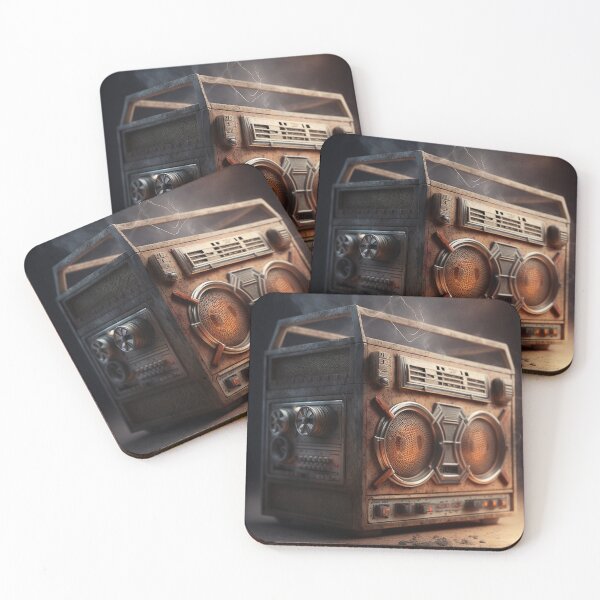 Item preview, Retro Boom Box Design designed and sold by The Great Land of Snark!.