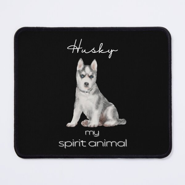 Item preview, Husky My Spirit Animal Throw Pillow designed and sold by MagicWolfStar.
