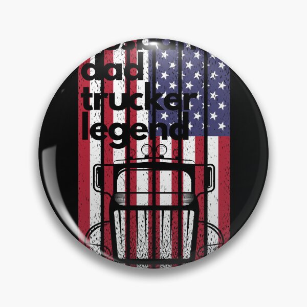 Item preview, Husband Dad Trucker Legend For Dad To Day fathers day gifts american flag  designed and sold by VectorPower.