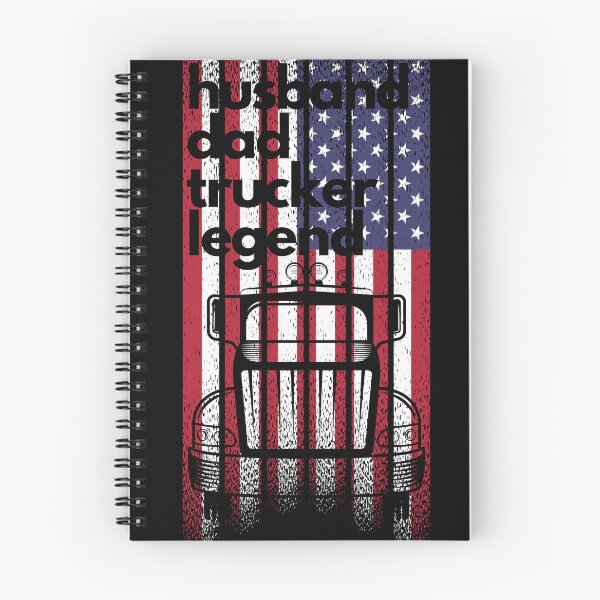 Item preview, Husband Dad Trucker Legend For Dad To Day fathers day gifts american flag  designed and sold by VectorPower.