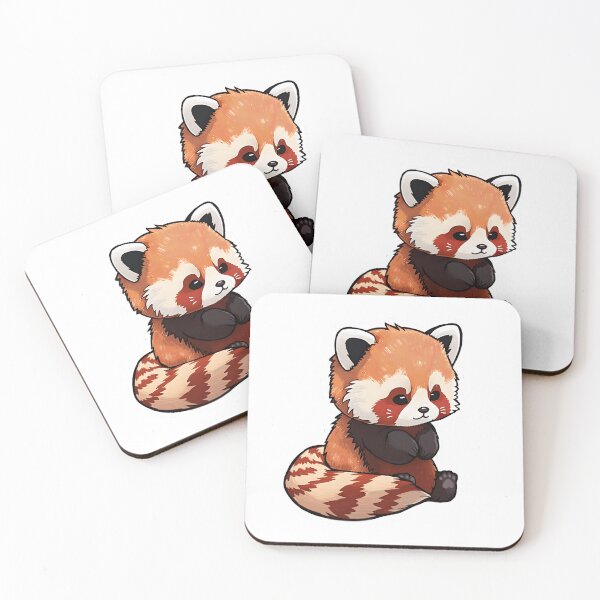 Item preview, Cute red panda designed and sold by sunpraiserarts.