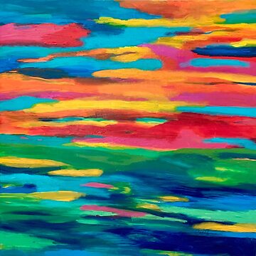 Artwork thumbnail, Sea Oaks Sunset by HappigalArt