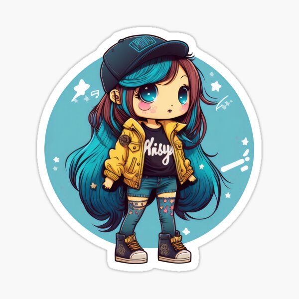 Vista previa del artículo con la obra «Cool Comfy Street Style Urban Fashion Chic Girl», diseñado y vendido por ultra-cute.