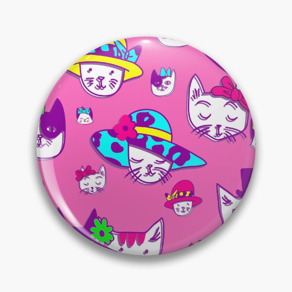 Item preview, cute cats hats funny pink  designed and sold by Gossip Rag.