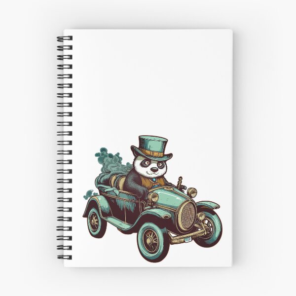 Item preview, Panda driving a car designed and sold by IraPanyukova.