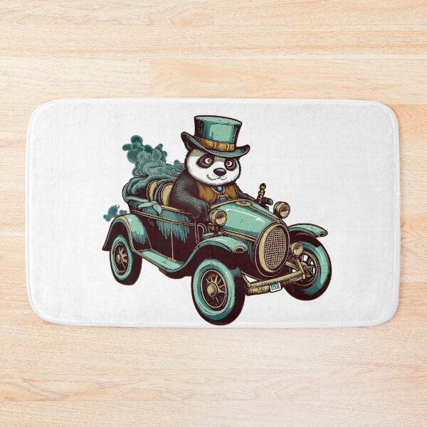 Item preview, Panda driving a car designed and sold by IraPanyukova.