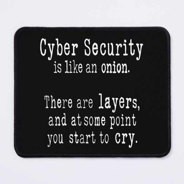 Item preview, Cybersecurity Is Like An Onion - Gifts for Cybersecurity Professionals designed and sold by GasparArts.