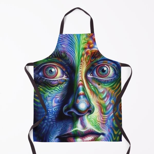 Item preview, Psychedelic DMT Face Tripping Art for Mind-Expanding Experiences designed and sold by altrmnd.