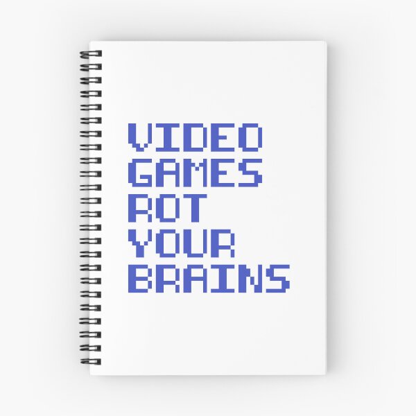 Item preview, Funny Video Games Rot Your Brains Computer Games Lover  designed and sold by ZETTIF ⭐⭐⭐⭐⭐.