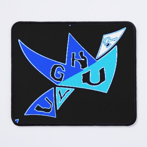Item preview, *UYGHUR FREEDOM - INOVATIVE TANGRAM EXPRESSIVE BLUE BIRD PEACE UYGHUR WATERCOLOR - SAVE UYGHURS - I LOVE UYGHURS* designed and sold by Ralek.