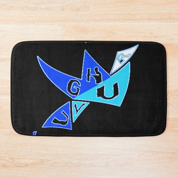 Item preview, *UYGHUR FREEDOM - INOVATIVE TANGRAM EXPRESSIVE BLUE BIRD PEACE UYGHUR WATERCOLOR - SAVE UYGHURS - I LOVE UYGHURS* designed and sold by Ralek.