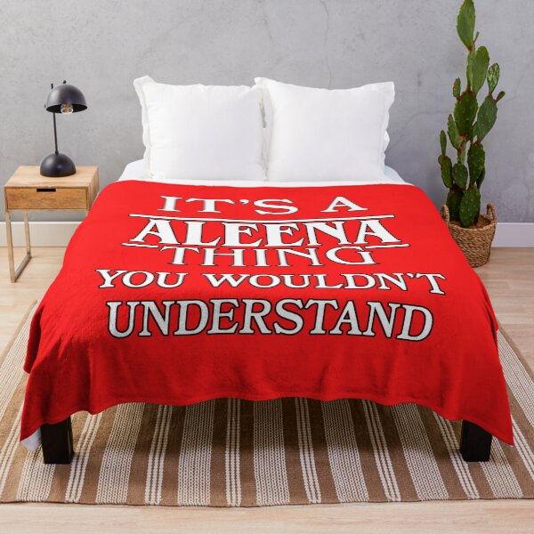 Item preview, Its A Aleena Thing You Wouldnt Understand Funny Cute Gift T Shirt For Men Women Hoodie Sweatshirt Sticker Family Reunion Party designed and sold by arcadetoystore.