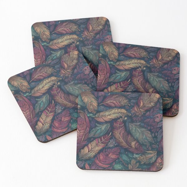 Item preview, Colorful feathers V1 designed and sold by Moo7shop.