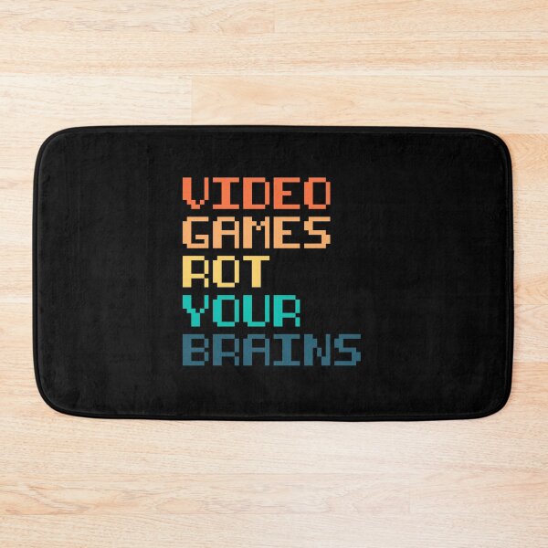 Item preview, Video Games Rot Your Brains Vintage Technology Gaming Lover  designed and sold by ZETTIF ⭐⭐⭐⭐⭐.