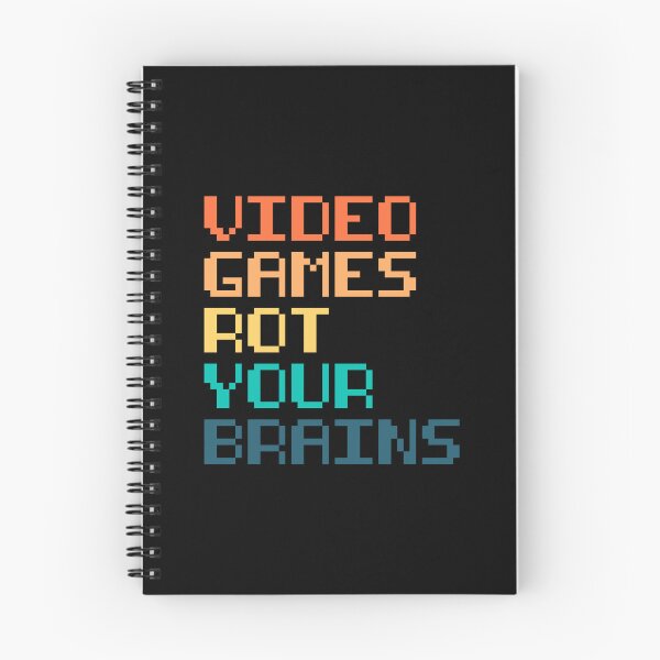 Item preview, Video Games Rot Your Brains Vintage Technology Gaming Lover  designed and sold by ZETTIF ⭐⭐⭐⭐⭐.