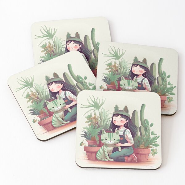 Item preview, Catcus Plant Lady 5 designed and sold by Paninato.