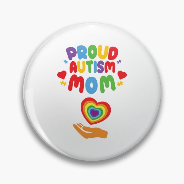 Item preview, World Autism Awareness Day April 2nd, ‘Proud Autism Mom’, autism awareness quotes and gifts designed and sold by haRexia.