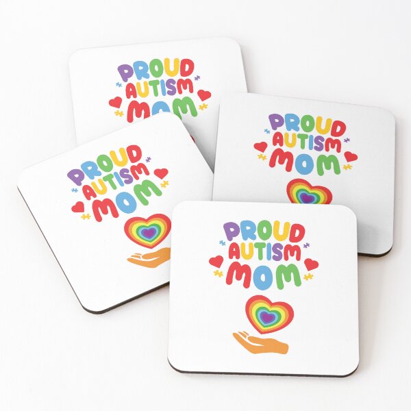 Item preview, World Autism Awareness Day April 2nd, ‘Proud Autism Mom’, autism awareness quotes and gifts designed and sold by haRexia.
