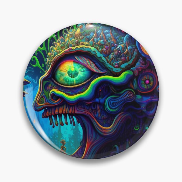 Item preview, Trippy Abstract Lizard designed and sold by VibrantView.