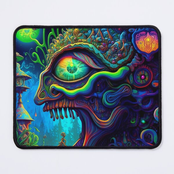 Item preview, Trippy Abstract Lizard designed and sold by VibrantView.