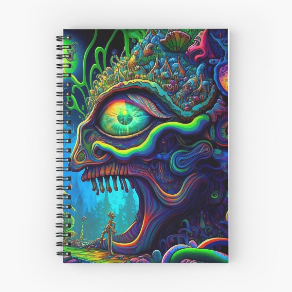 Item preview, Trippy Abstract Lizard designed and sold by VibrantView.